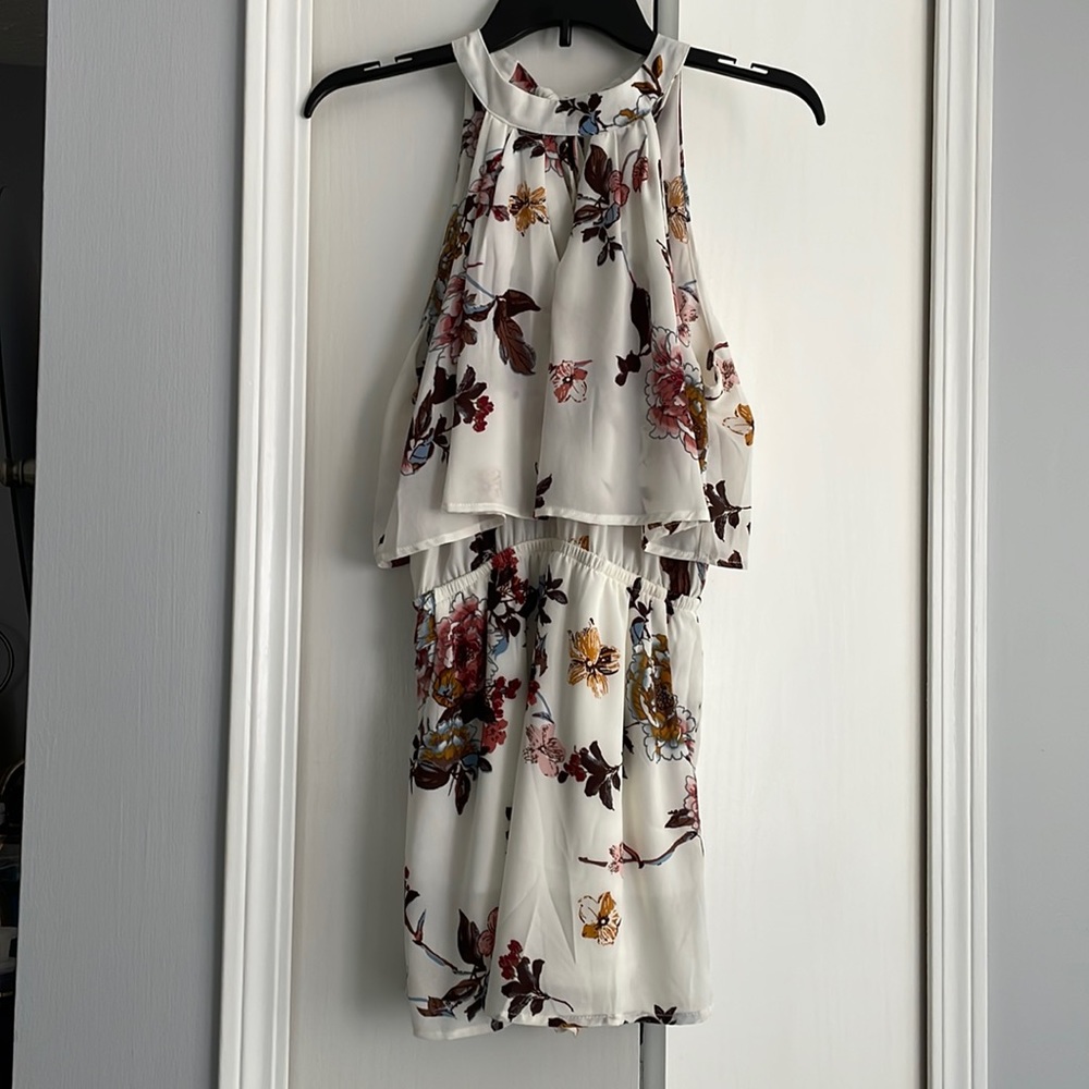 XS floral romper